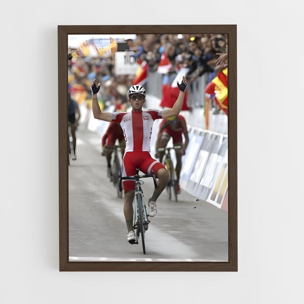 Poster La Victoire à Vélo – affiche Cyclisme (vue 5)